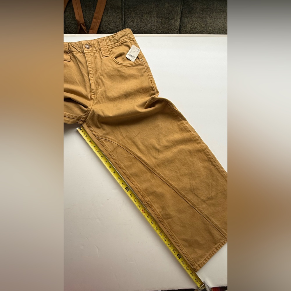 Free People We The Free Chill Vibes Dropped Wide Leg pants new with tags size 27 - Picture 9 of 15